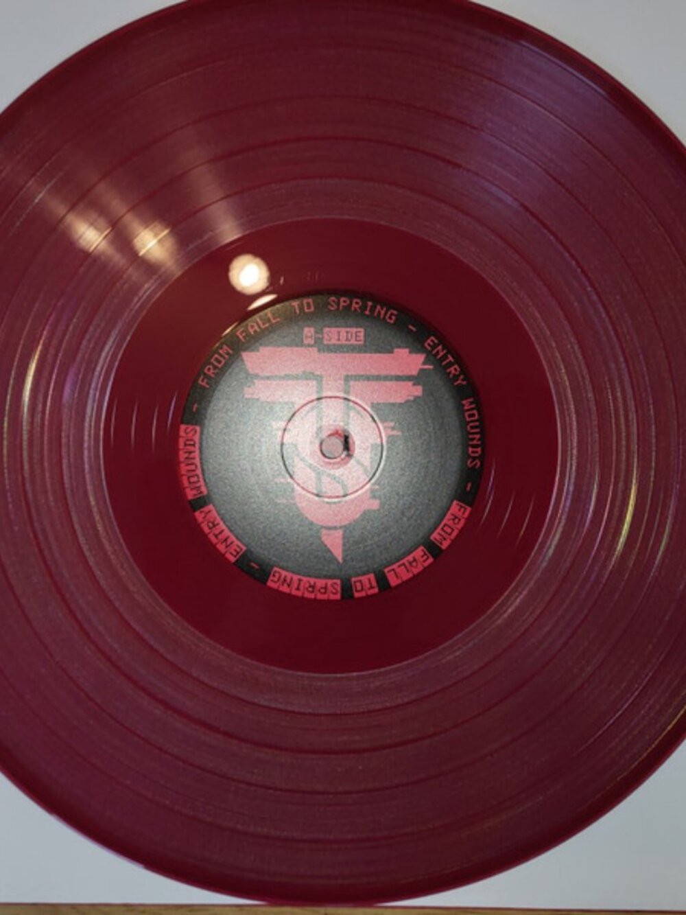 From Fall to Spring Entry Wounds Limited Edition Magenta Vinyl